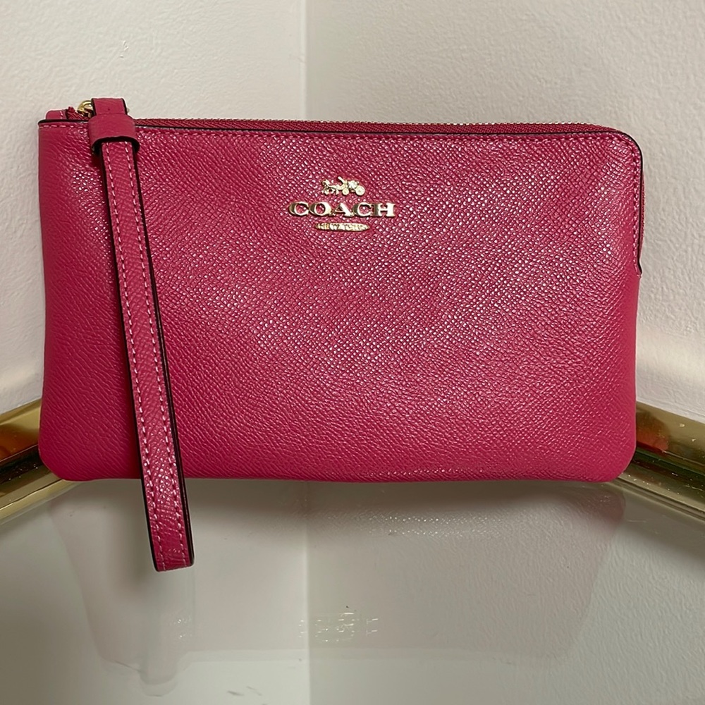 Coach large wristlet